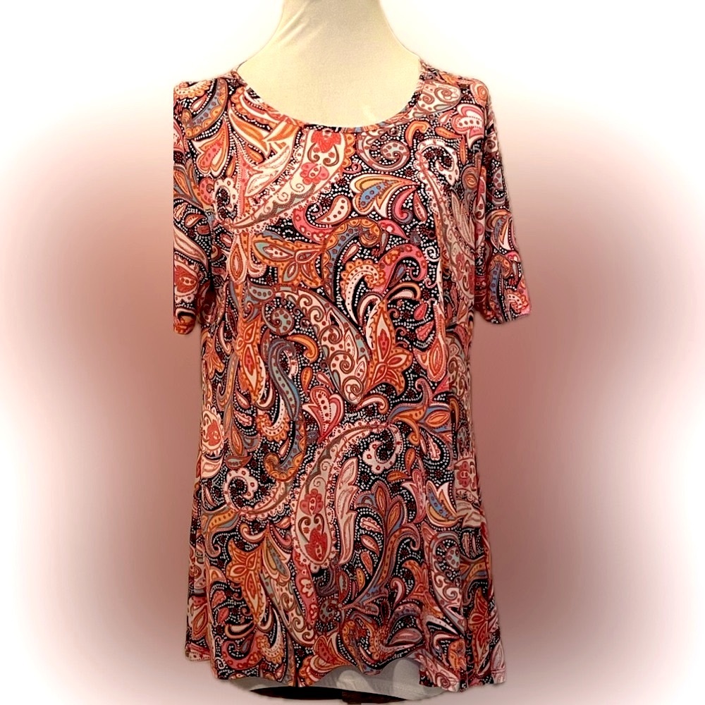 Chicos Paisley Print Women's Top